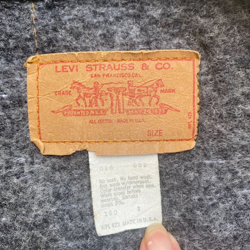 Levi's Blanket Lined Jean Jacket - image 4